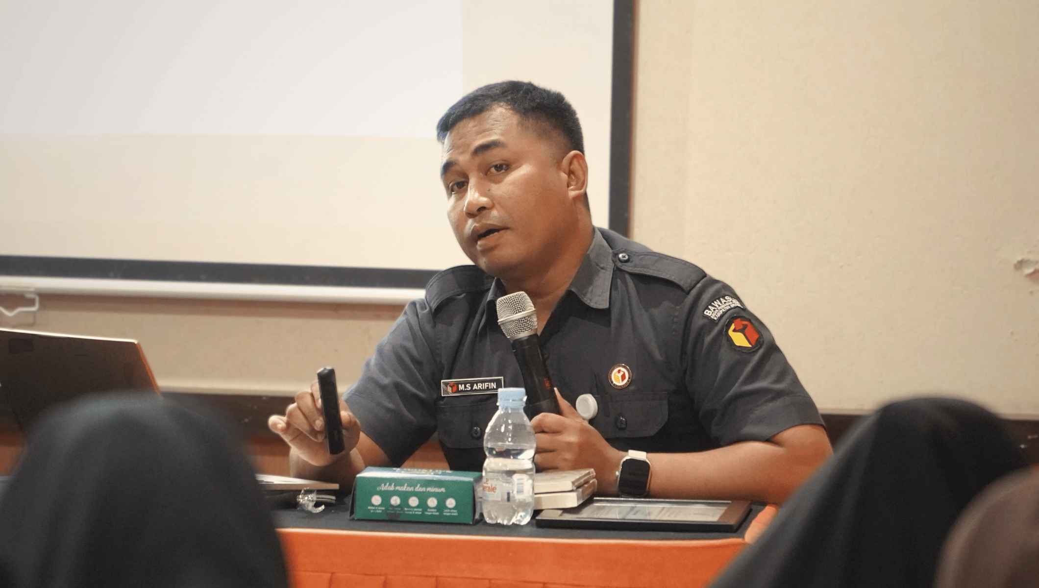 Diskusi materi pengawasan pemilu